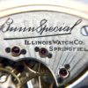 21 Jewel Illinois Bunn Special Pocket Watch Illinois Watch Co. Springfield